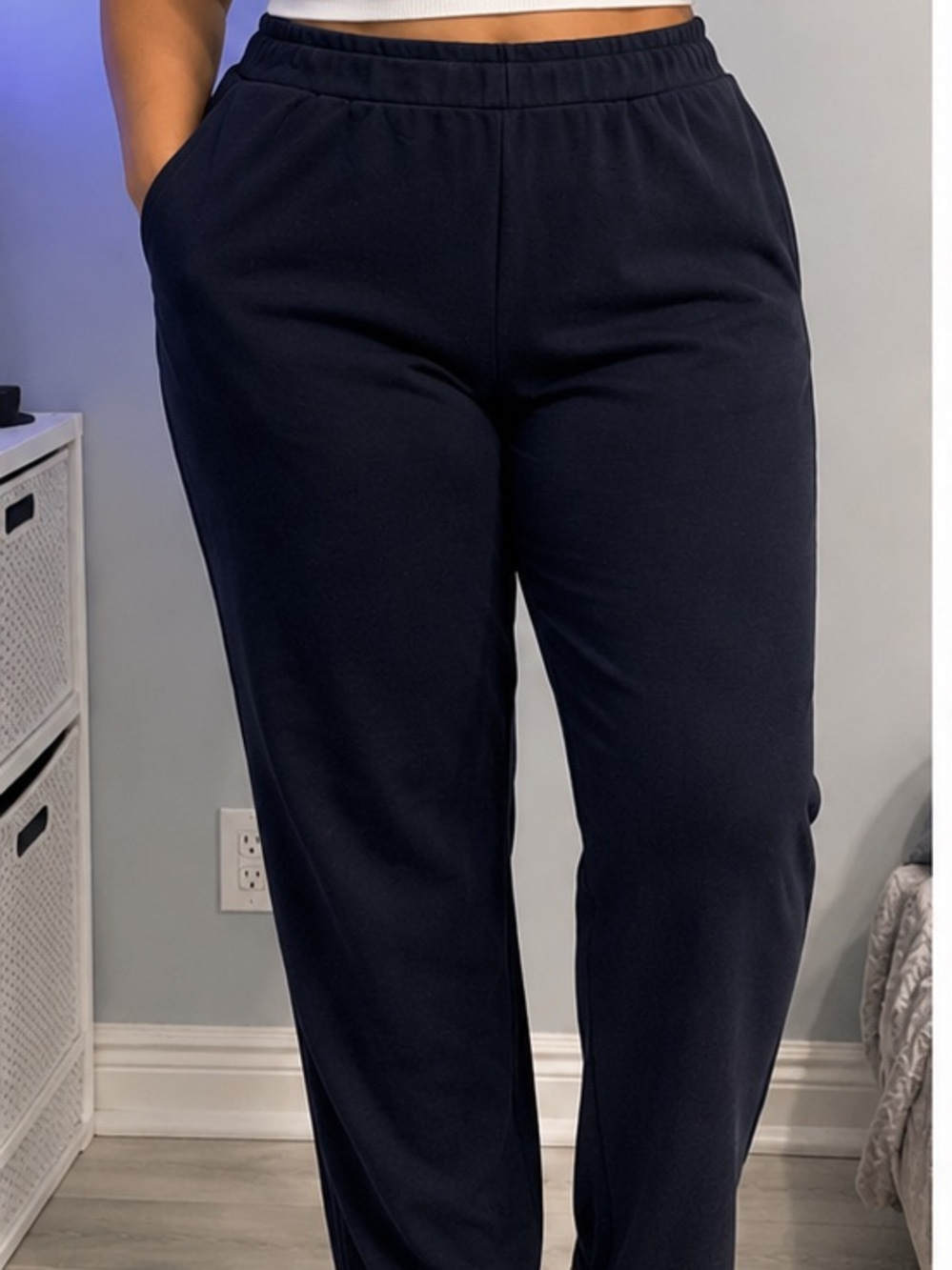 Tahari Navy Work Pants
